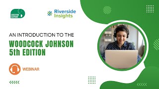 New Woodcock Johnson V - 5th Edition: Webinar