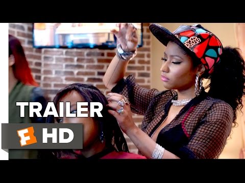 Barbershop: The Next Cut trailer still with the barbershop floor bustling