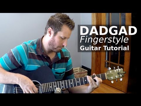 Fingerstyle Guitar Tutorial! - Learn to play in DADGAD!