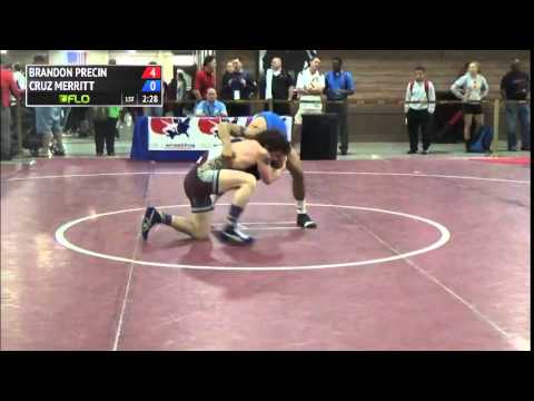 57 kg CR2 - Brandon Precin (NYAC) vs Cruz Merritt (Allen)
