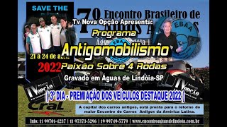 Premiação - 7º Encontro Brasileiro Águas de Lindóia SP