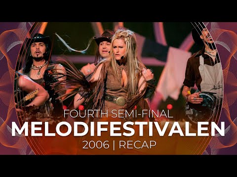Melodifestivalen 2006 (Sweden) | Fourth Semi-Final | RECAP
