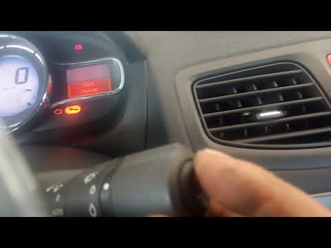 renault fluence remise a zero de compteur vidange