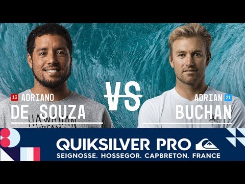 Buchan vs. de Souza - Round Three, Heat 5 - Quiksilver Pro France 2018