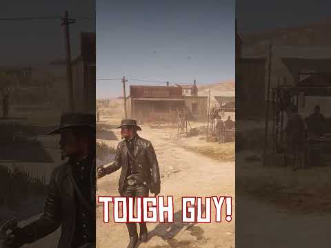 Quickdraw against the sheriff of Tumbleweed - Red Dead Redemption 2