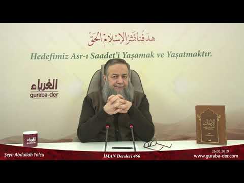 İman Dersi 466