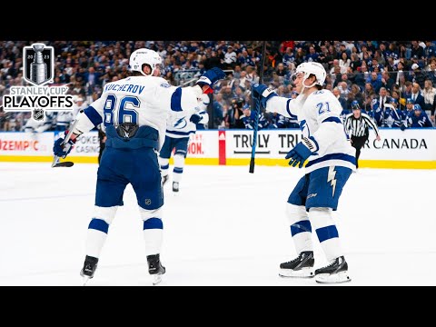 Dave Mishkin calls Lightning vs Maple Leafs highlights (Game 1, 2023 Playoffs)