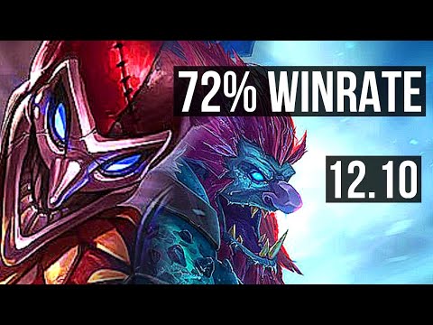 SHACO vs TRUNDLE (JNG) | 22/1/5, 72% winrate, Legendary | EUW Diamond | 12.10