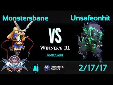 AniClash 60 - MonstersBane (Noel) vs. Unsafeonhit (Susanoo, Celica) Winner's R1 - BBCF Blazblue CF