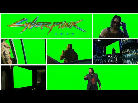 Cyberpunk all green screen (Top 7) || Cyberpunk 2077 green screen || Direct download