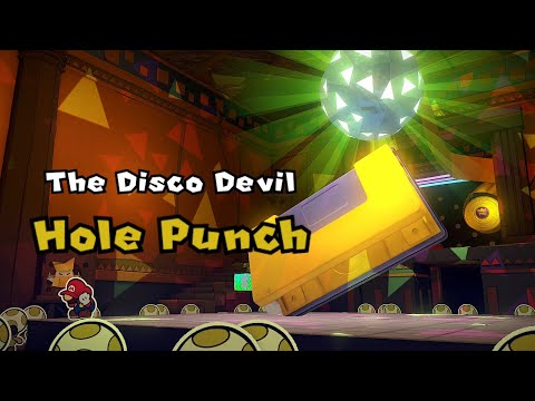 Paper Mario Origami King - Hole Puncher Boss Fight #8