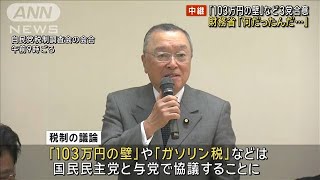 「103万円の壁」など3党合意　財務省「何だったんだ…」(2024年12月12日)