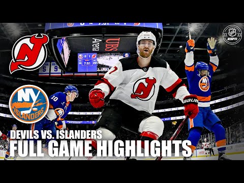 New Jersey Devils vs. New York Islanders | Full Game Highlights | ESPN NHL