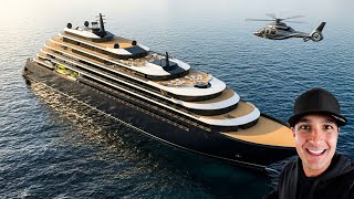 O CRUZEIRO MAIS LUXUOSO DO MUNDO! Entrei Onde Só MILIONÁRIOS Ficam 🛳️🌎