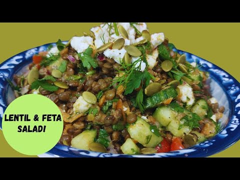 How To Make : French Lentil Salad with Feta | High-Protein Summer Meal Prep Recipe | Quick & Easy