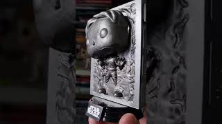 Han Solo encased in carbonite - Funko Pop- Star Wars - #shorts
