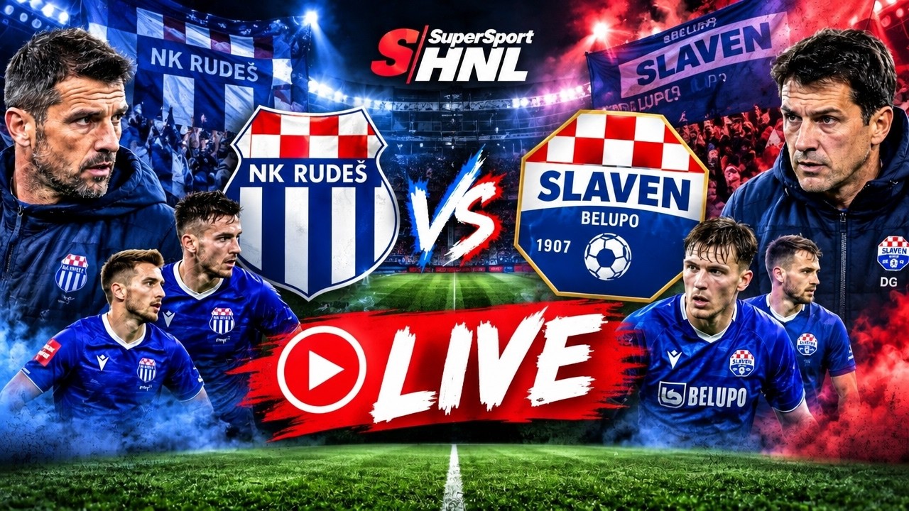 🔴Live: Rudes -Slaven Belupo  8.kolo Hnl-a  Analiza !live Chat!
