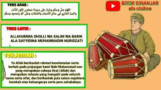 Download lagu Sholawat nuridzati koplo 1 jam full lirik,PELUNAS hutang mp3