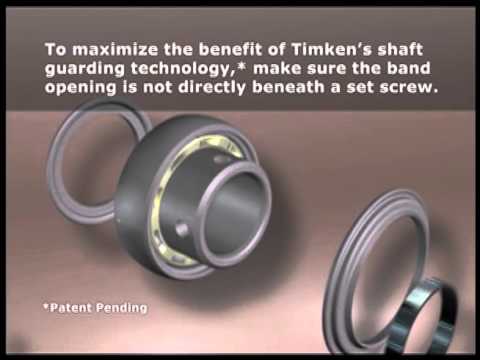 How to: Remove and Install a Bearing with Timken Shaft Guarding Technology for Setscrew Units