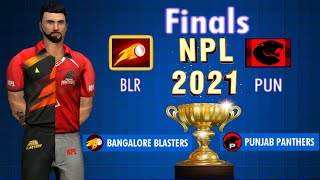 Final - Bangalore Blasters vs Punjab Panthers - New NPL IPL 2021 Update World cricket championship 3