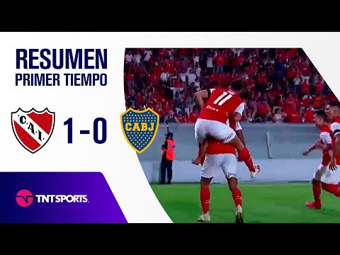 RESUMEN PRIMER TIEMPO | Independiente 1-0 Boca