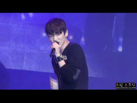 [fancam] 101007 SHINee key cut in hello & lucifer @ Incheon Opening Ceremony