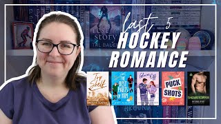 last 5 . hockey romances