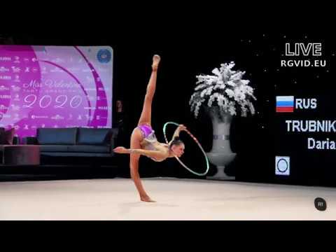 Daria Trubnikova – Hoop (AA) – 2020 Miss Valentine Grand Prix (Stream Highlight)