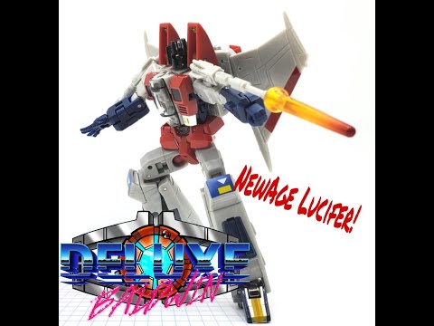 NewAge Legends Class H13EX Toy Version Lucifer Transformer Review! (G1 Starscream)