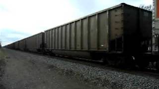 preview picture of video 'BNSF SD70ACE 9248 with Coal Load'