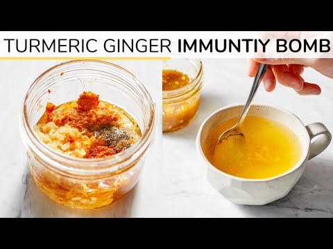 , title : 'TURMERIC GINGER HONEY BOMB | immunity boosting recipe'