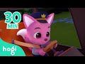 Join The Night Orange Bus Wheels On The Bus Compilation Nursery Rhymes Pinkfong Hogi