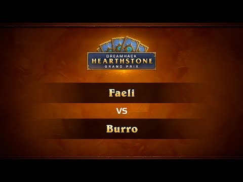 Faeli vs Burro, 1/2, DreamHack Winter 2018
