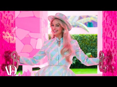 Tour the “Barbie” Movie Dreamhouse With Margot Robbie