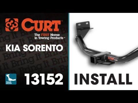Trailer Hitch Install: CURT 13152 on a Kia Sorento