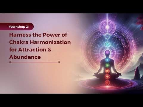 Workshop 2: Harness the Power of Chakra Harmonization for Attraction & Abundance