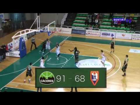 Resumen: Cáceres Patrimonio de la Humanidad - Club Bàsquet Tarragona (Plata 14/15)