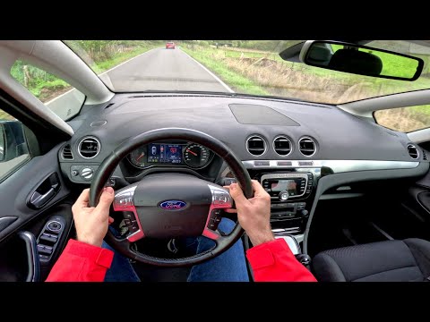 2011 Ford S-MAX Automatic [2.0 TDCi - 140 HP] POV Test Drive | 0-100 Acceleration