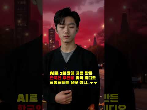 AI로 뮤비 처음 만들어 봄.   3분걸림!!  엄청난 시대가 오는구나  ????&#39;전건호 - 우리가 …