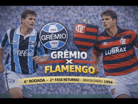Grêmio 0 x 1 Flamengo Brasileirão 1994 2ª Fase Returno - Rodada 6