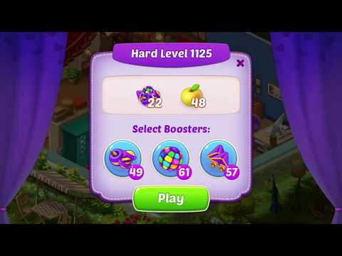 Homescapes LEVEL 1125 Hard