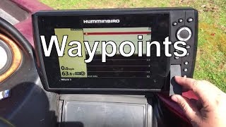 How to Transfer Waypoints to Humminbird Helix