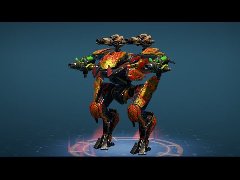 FFA: Fafnir with 2 Venom and 2 Igniter, Slow Lapse Dragon (War Robots Viet Nam)