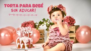 Torta para Bebé sin azúcar - Smash Cake
