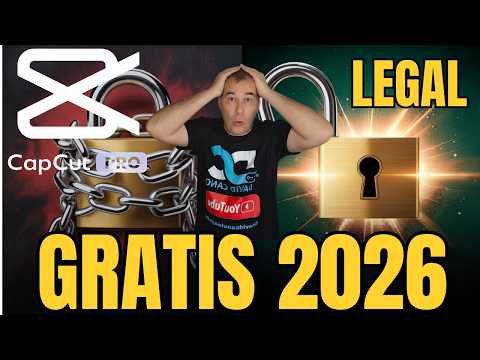 CapCut PRO GRATIS 2026: Método LEGAL y Actualizado para Desbloquear TODO en PC