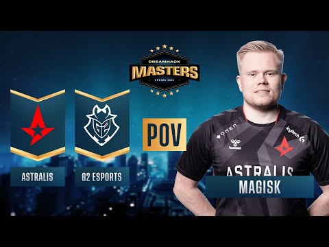 CS:GO - PoV - Magisk - G2 Esports vs. Astralis - DreamHack Masters Spring 2021 - Quarter-final