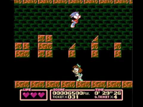 Let's Play Tiny Toons Adventure 2 Trouble in Wackyland Part 6 - Time up