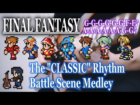 【FF1-6,9】Final Fantasy Battle Scene Medley  - YutoGt Remix