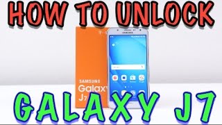How to Unlock Samsung Galaxy J7 for EVERY Carrier (Family Mobile, T-Mobile, MetroPCS, AT&T, ETC)