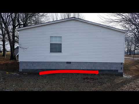 Mobile home tie downs